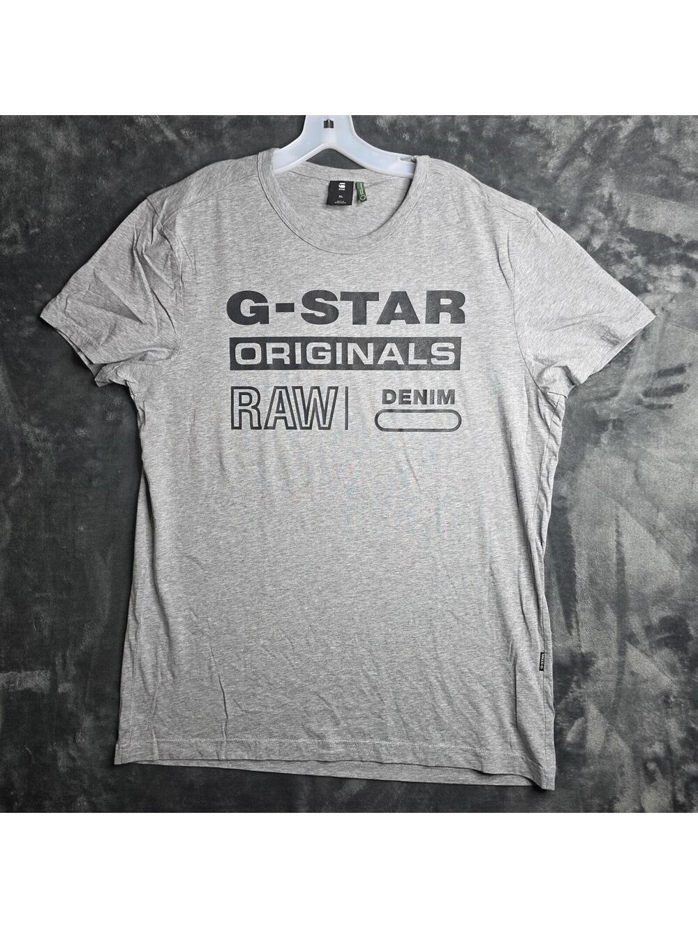 G Star Raw Denim Originals T-Shirt Sz XL